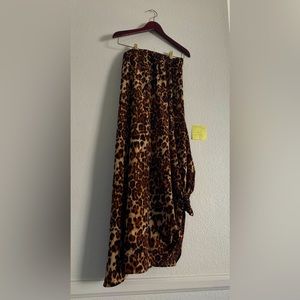 Amazon Brand Animal Print Maxi Skirt